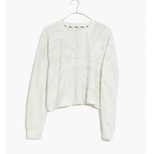 MWL Tie Dye Cropped Sweatshirt